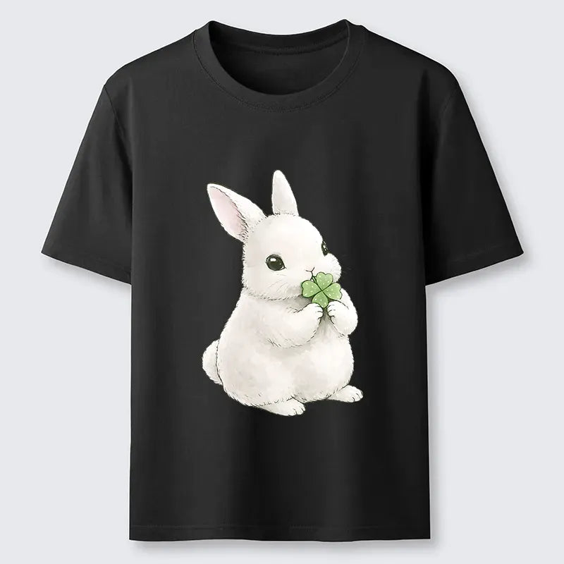 Japanese Lucky Rabbit Graphic T-Shirt