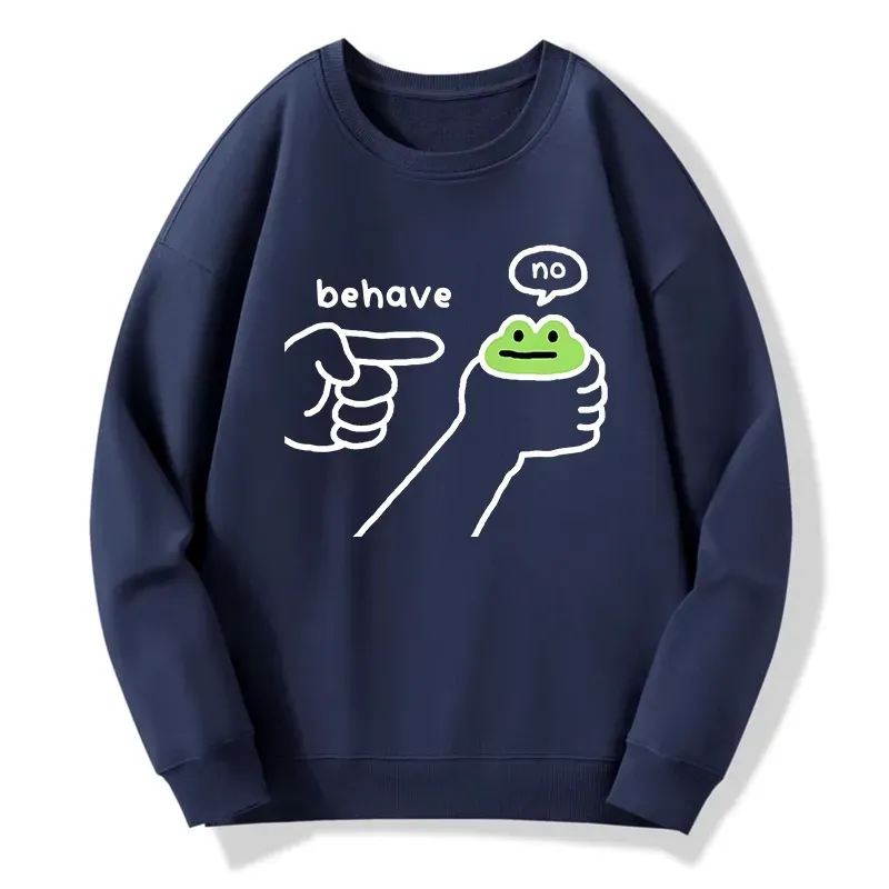 Kyoto-Lion Dishonest Frog Classic Sweatshirt