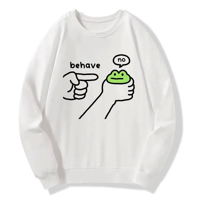 Kyoto-Lion Dishonest Frog Classic Sweatshirt