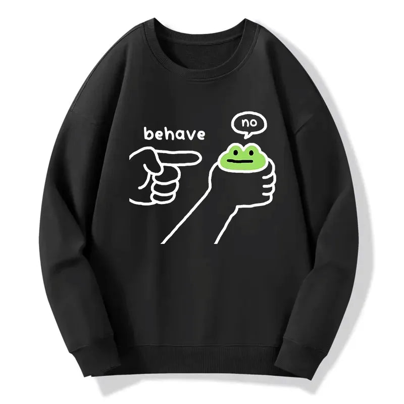 Kyoto-Lion Dishonest Frog Classic Sweatshirt