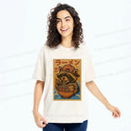 Japanese Vintage Washed Tee for Daily Wear
