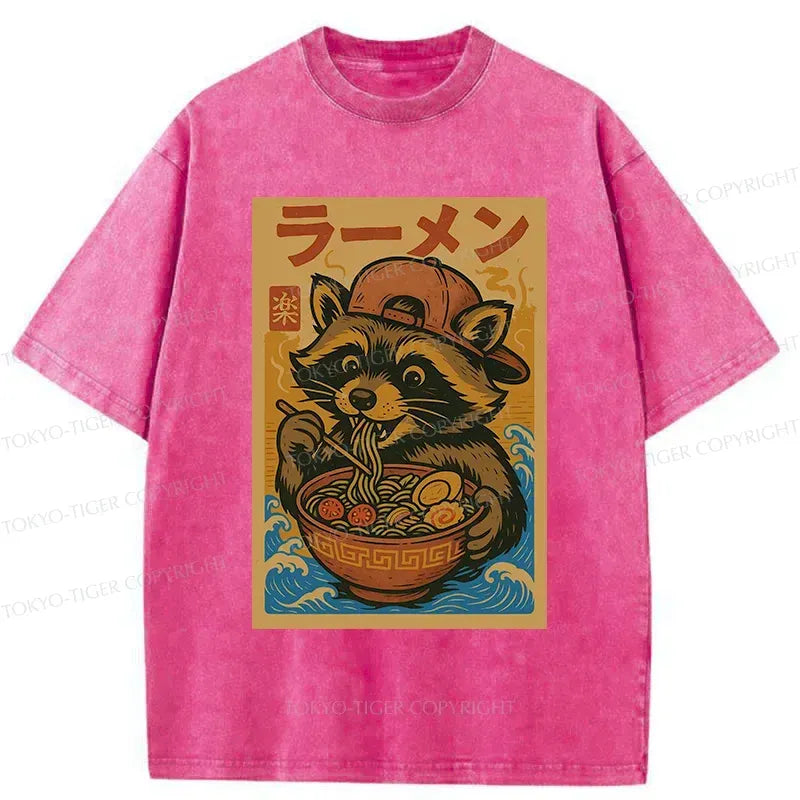 Japanese Vintage Washed Tee for Daily Wear