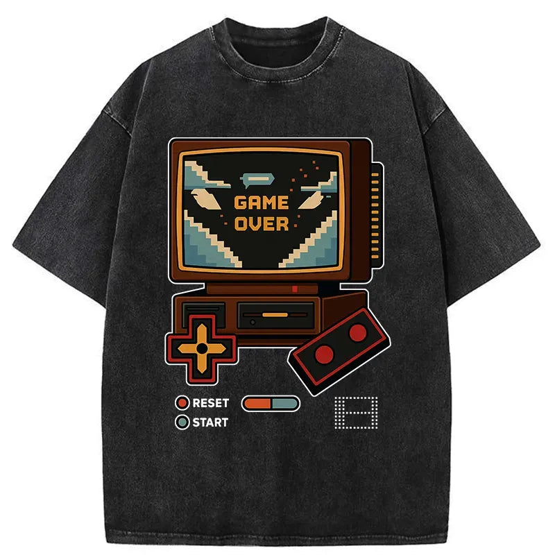 Kyoto Lion Retro Game Over T-Shirt