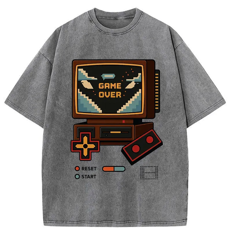 Kyoto Lion Retro Game Over T-Shirt