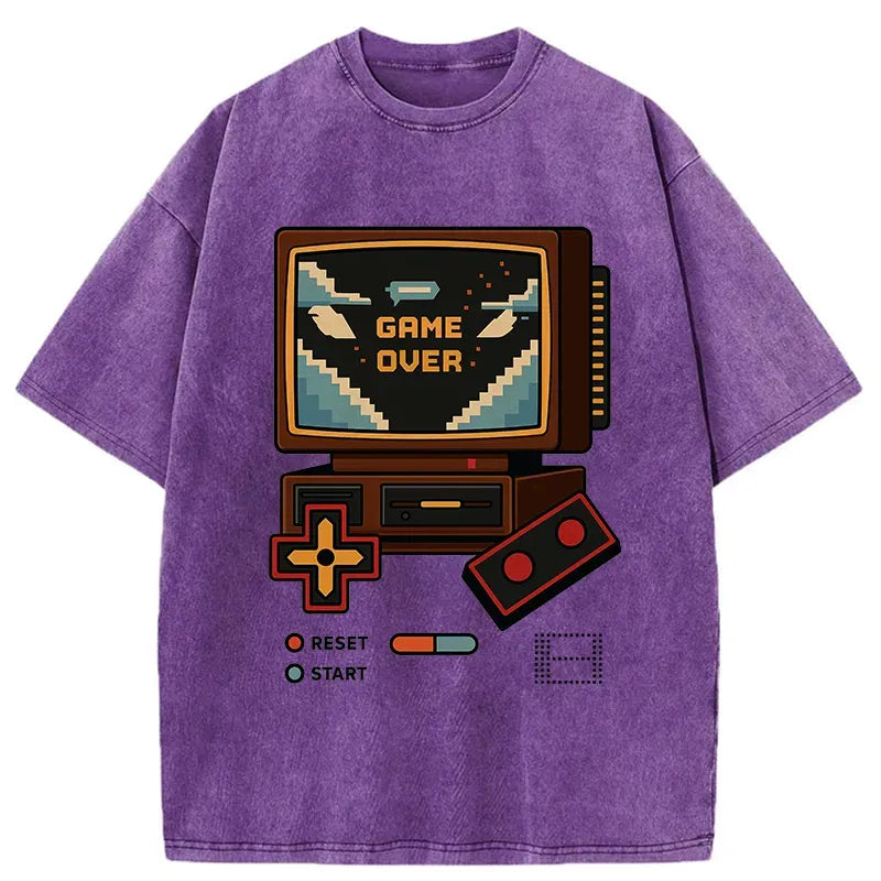 Kyoto Lion Retro Game Over T-Shirt