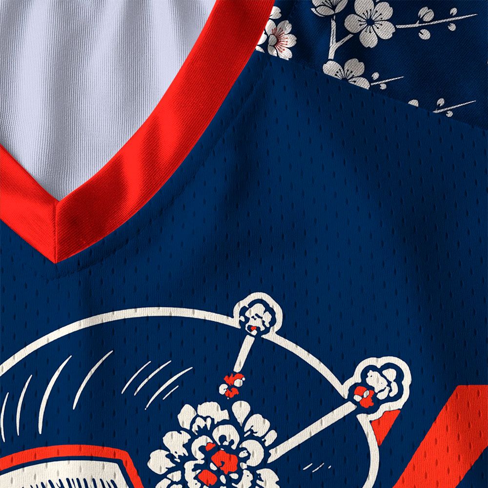 Breathable Mesh Long Sleeve Jersey for Sports