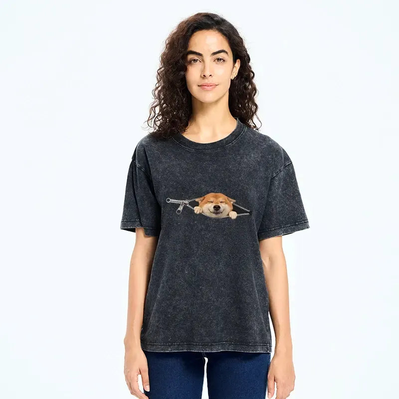 Cute Shiba Dog Japanese T-Shirt