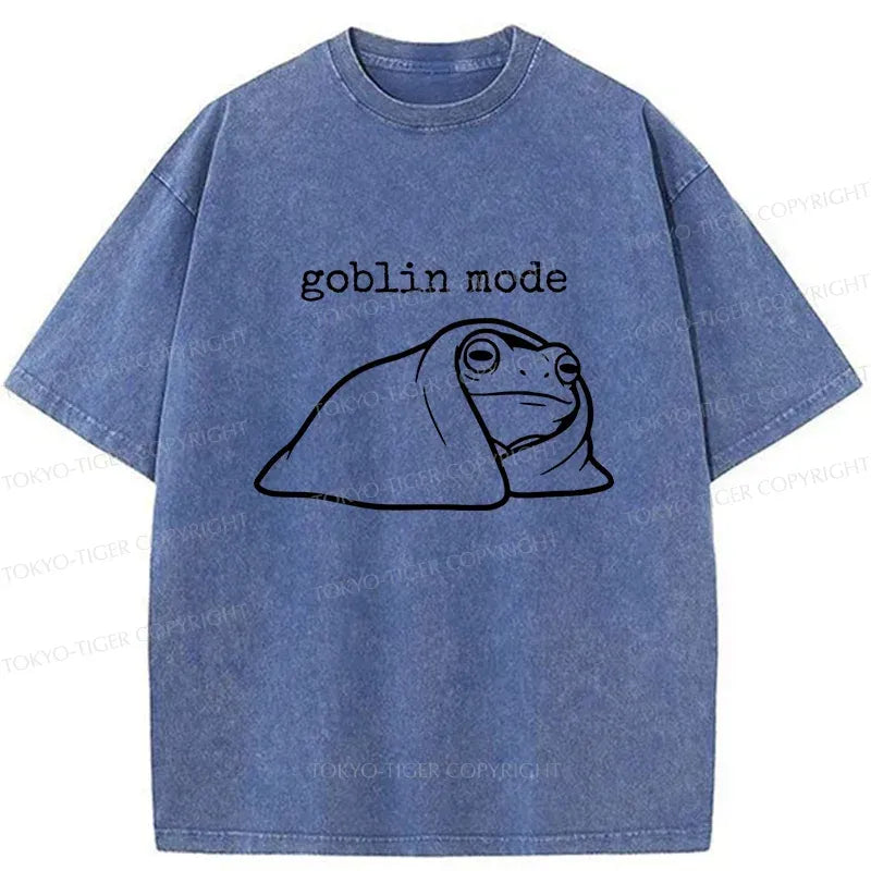 Kyoto-Lion Goblin Mode Washed T-Shirt