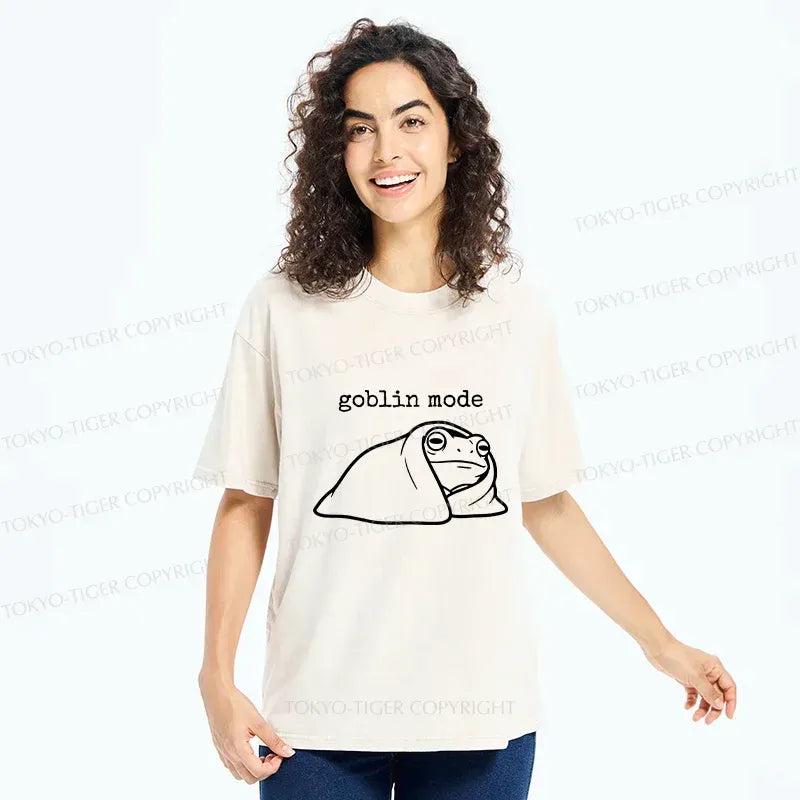Unisex Cotton Washed Tee for Casual Weekend