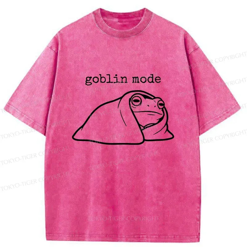 Kyoto-Lion Goblin Mode Washed T-Shirt