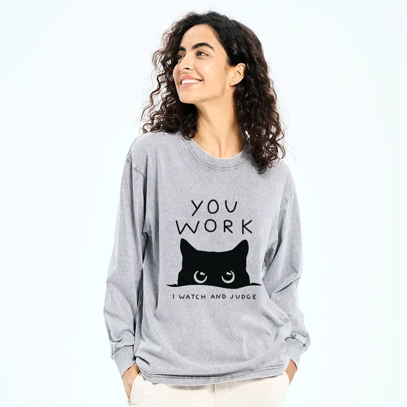 japanese cat long sleeve t-shirt