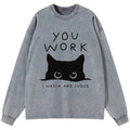 unisex cotton long sleeve tee
