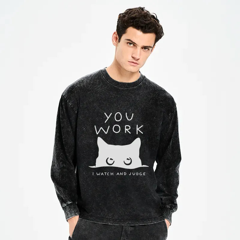 unisex cotton long sleeve tee