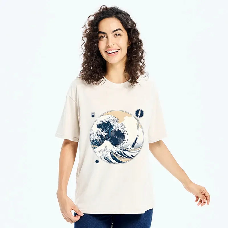Washed Lion T-Shirt with Free Shipping