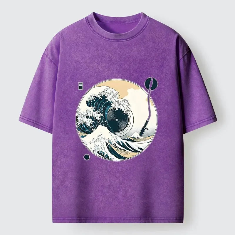 Washed Lion T-Shirt with Free Shipping