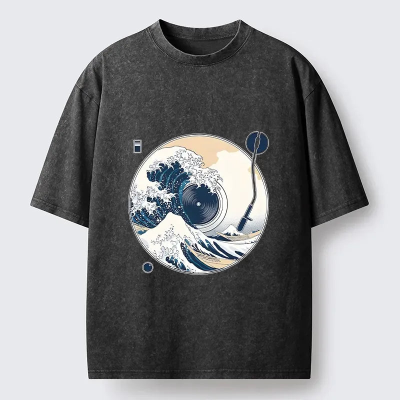 Washed Lion T-Shirt with Free Shipping