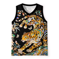 Abalone Shell Floral Mesh Tank Top Best Seller