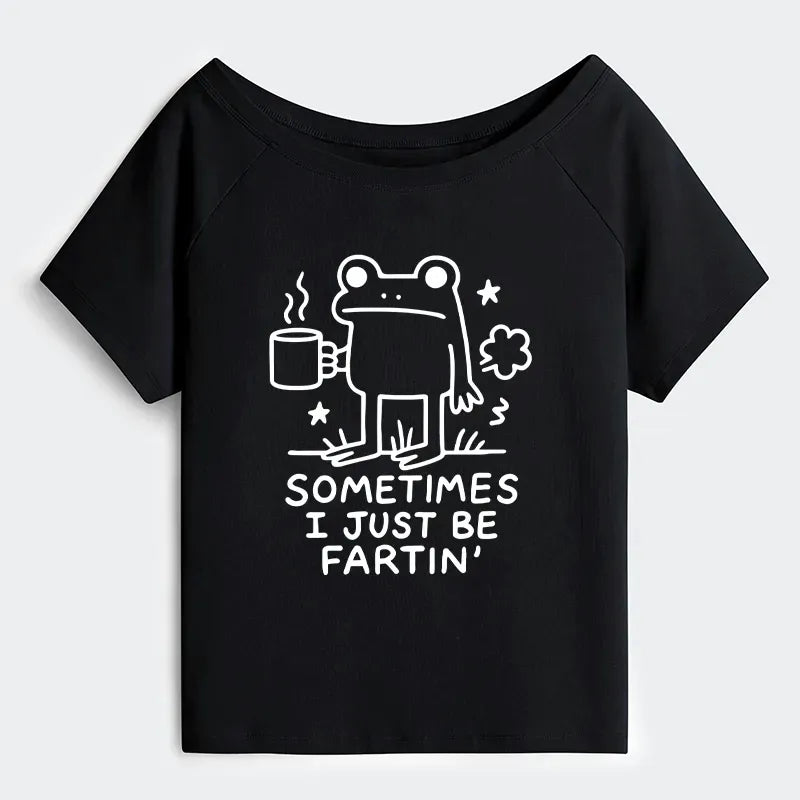 Funny Frog T-Shirt for Women