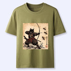 Kyoto-Lion Samurai Cat Hunter Classic T-Shirt
