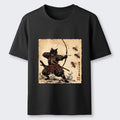 Kyoto-Lion Samurai Cat Hunter Classic T-Shirt