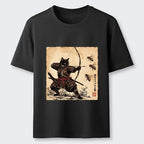 Kyoto-Lion Samurai Cat Hunter Classic T-Shirt