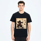 Kyoto-Lion Samurai Cat Hunter Classic T-Shirt