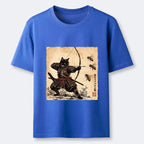 Kyoto-Lion Samurai Cat Hunter Classic T-Shirt