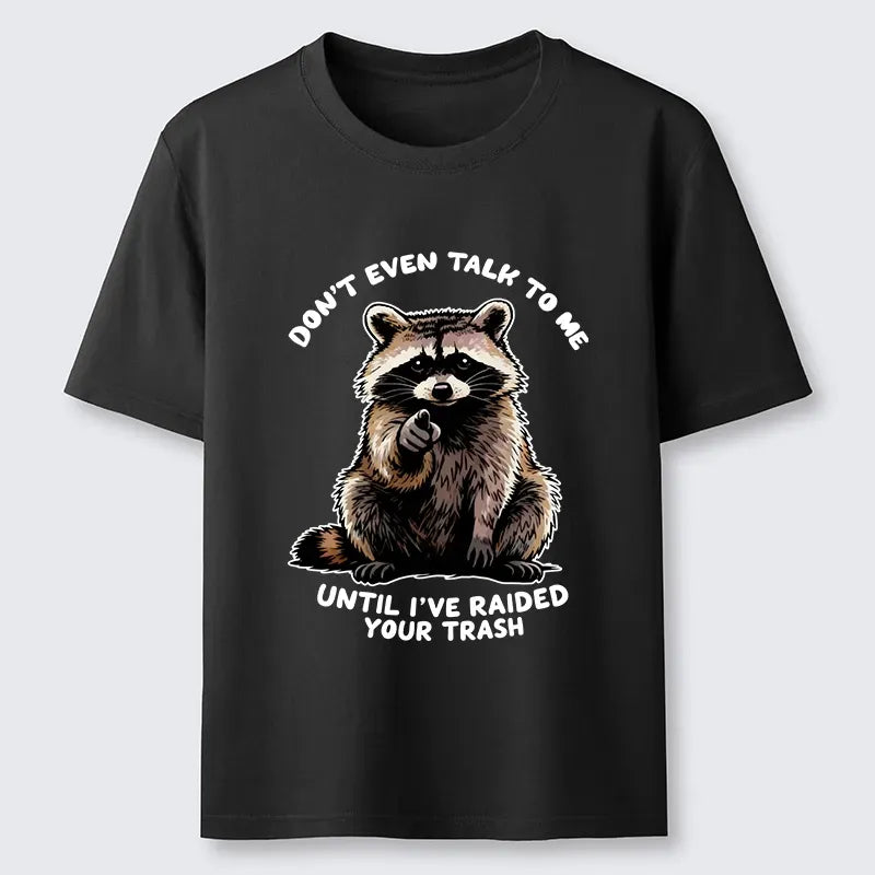 Vintage Kyoto-Lion Raccoon T-Shirt for Summer Vacation