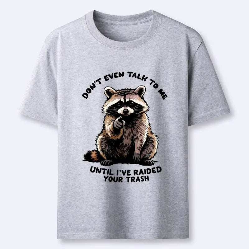 Vintage Kyoto-Lion Raccoon T-Shirt for Summer Vacation