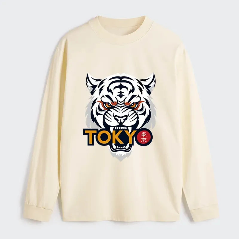 Kyoto-Lion Logo Classic Long Sleeve T-Shirt