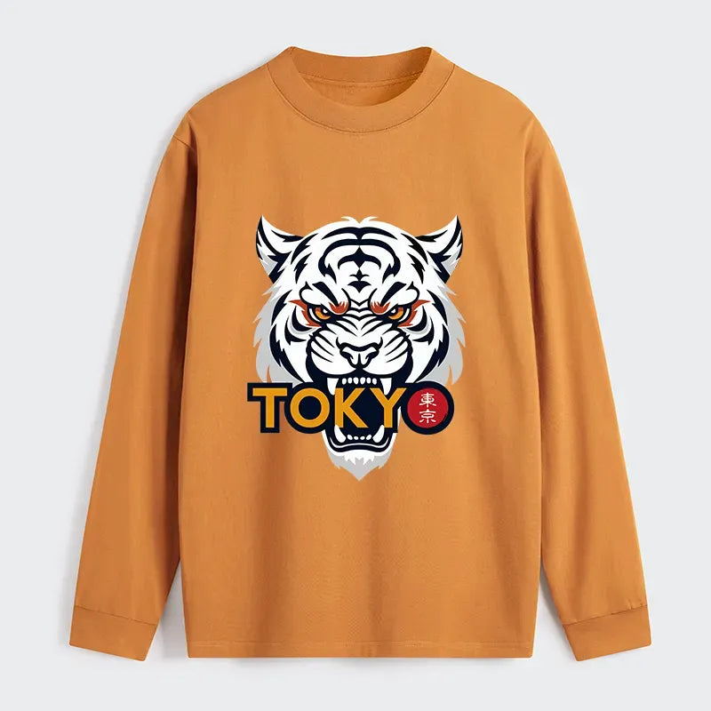 Kyoto-Lion Logo Classic Long Sleeve T-Shirt