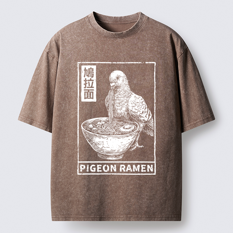 Japanese Washed T-Shirt for Everyday Wear
