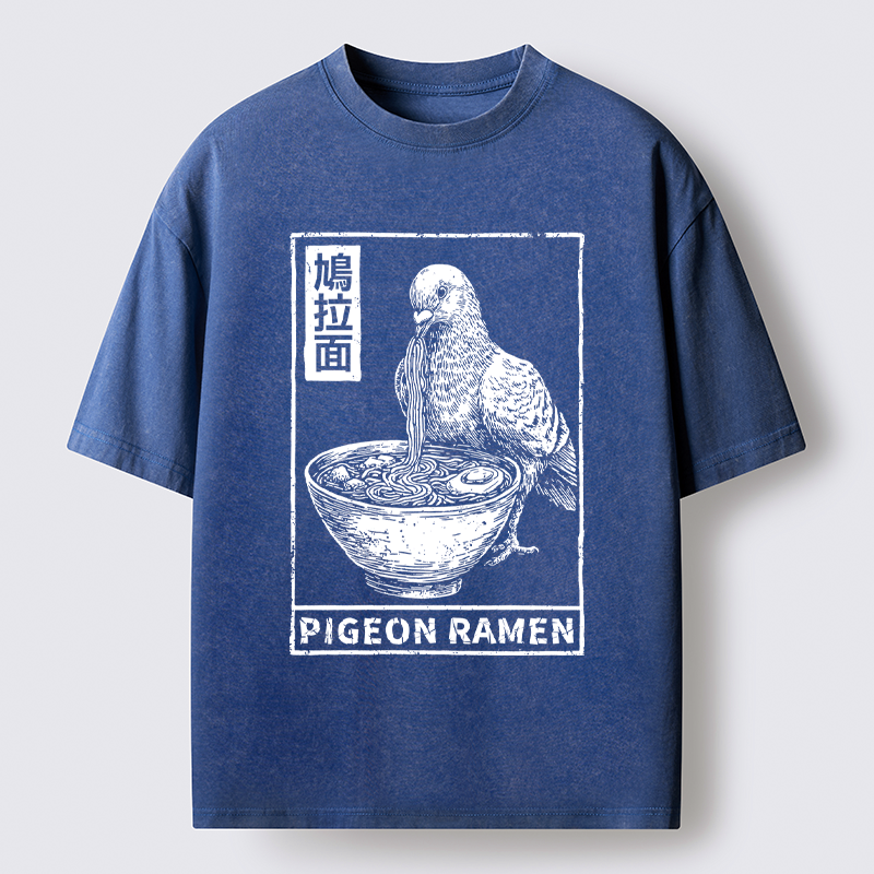 Japanese Washed T-Shirt for Everyday Wear