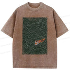 Unisex Vintage Tiger T-Shirt Streetwear