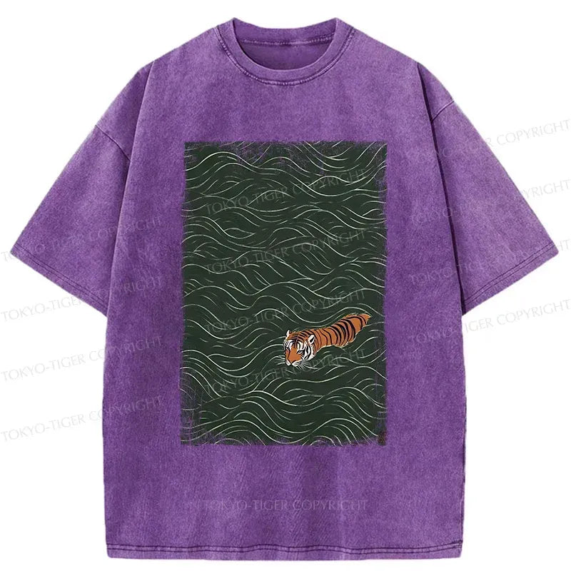 Japanese Tiger T-Shirt for Daily Wear