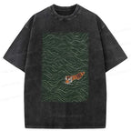 Unisex Vintage Tiger T-Shirt Streetwear