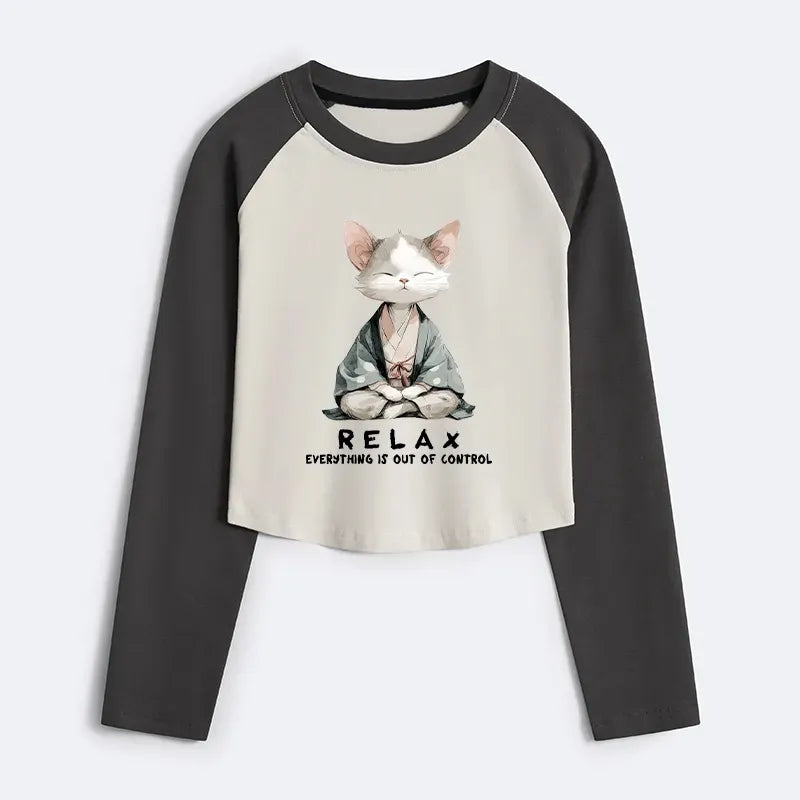 Kyoto Lion Relaxation Tee for Women