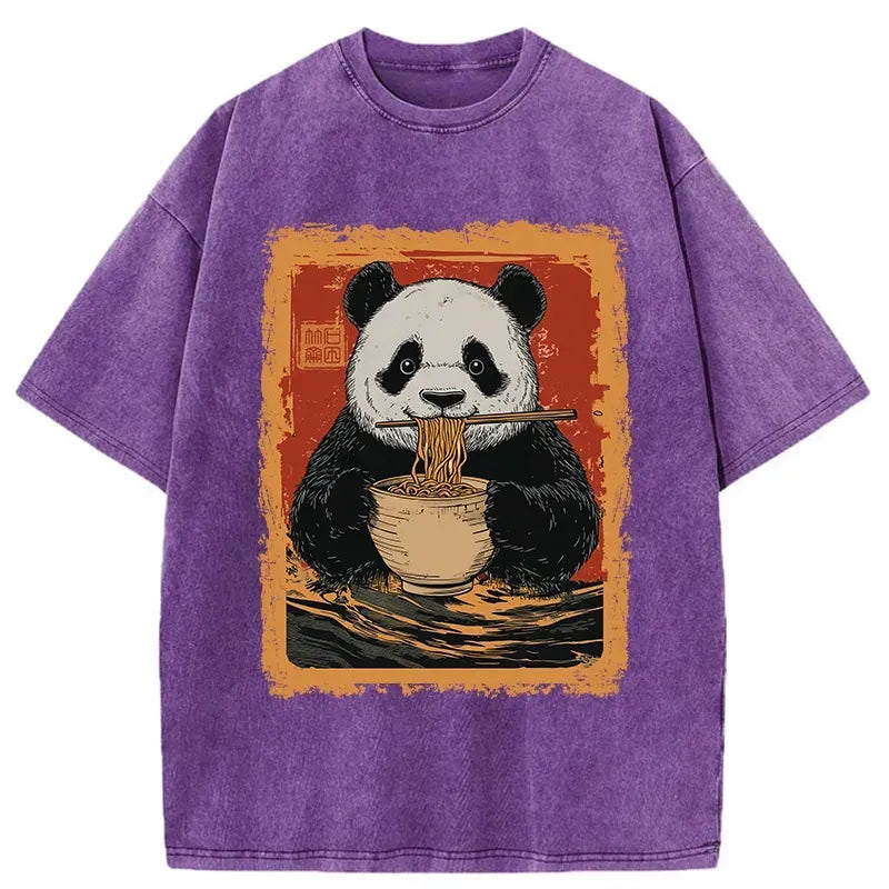 comfortable japanese panda t-shirt gift idea
