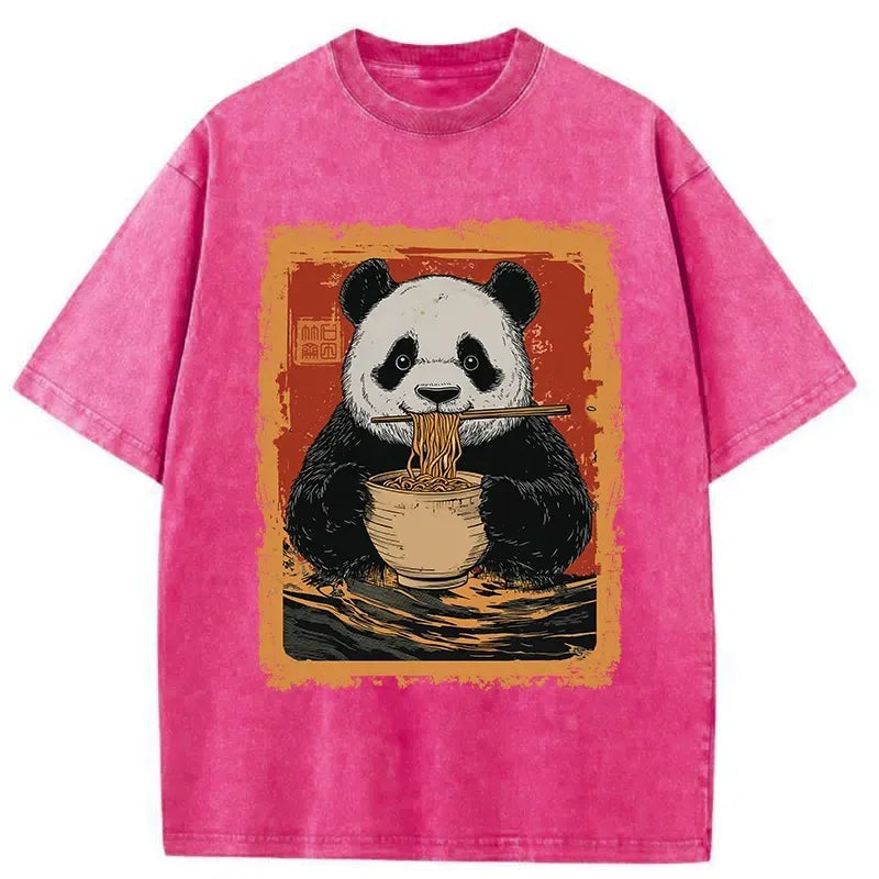 comfortable japanese panda t-shirt gift idea