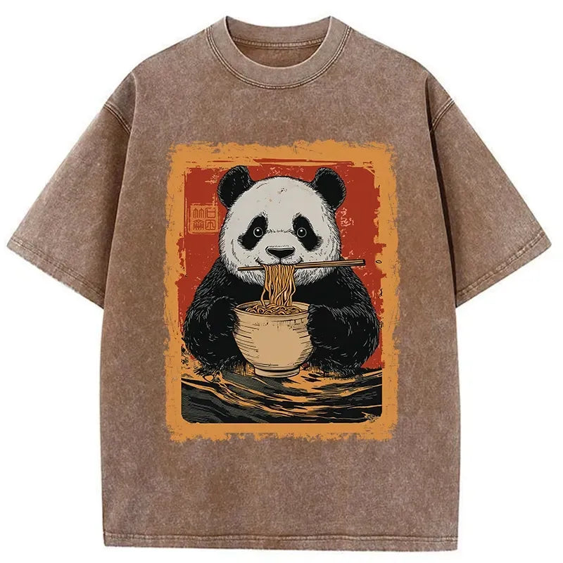 comfortable japanese panda t-shirt gift idea