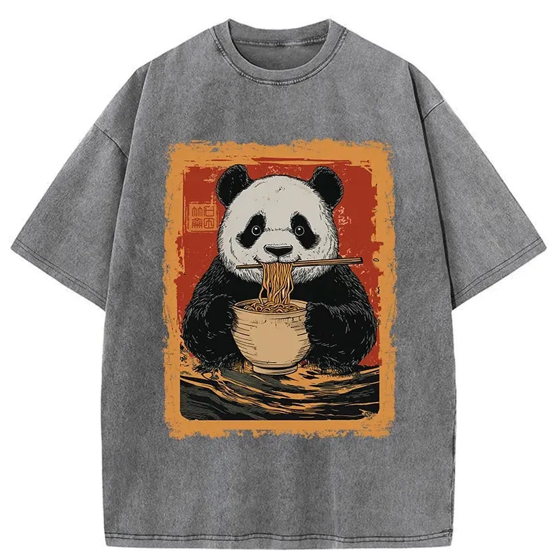 comfortable japanese panda t-shirt gift idea