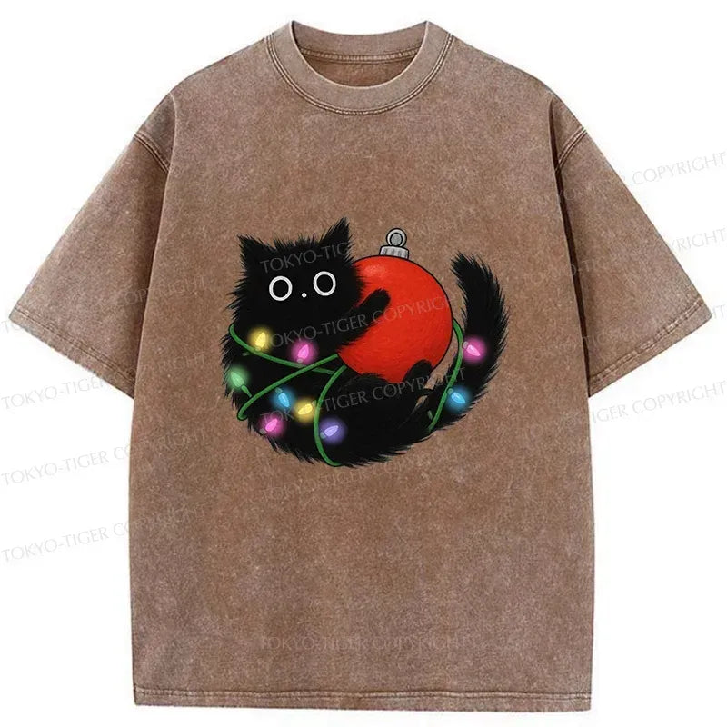kyoto lion black cat vintage t-shirt