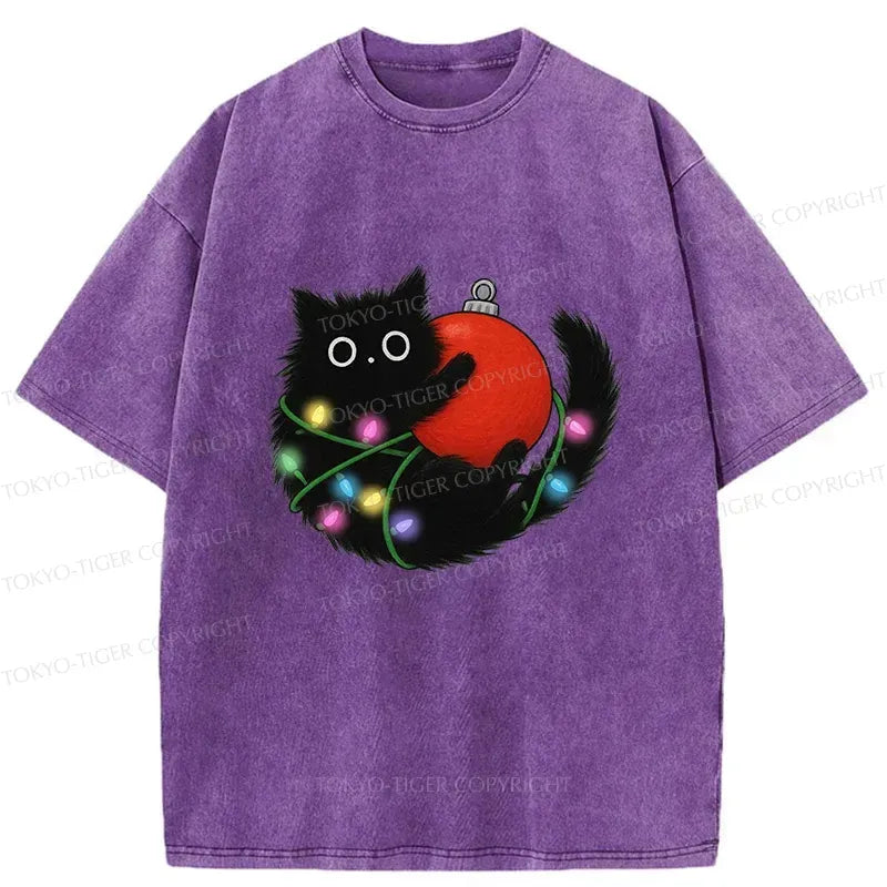 kyoto lion black cat vintage t-shirt