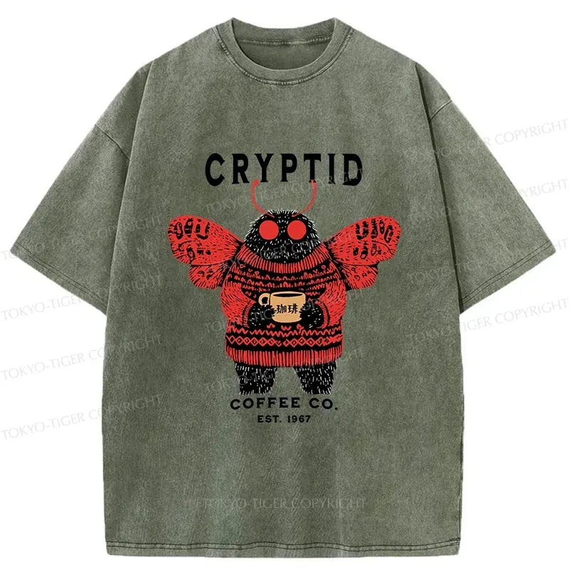 Japanese vintage washed t-shirt for summer