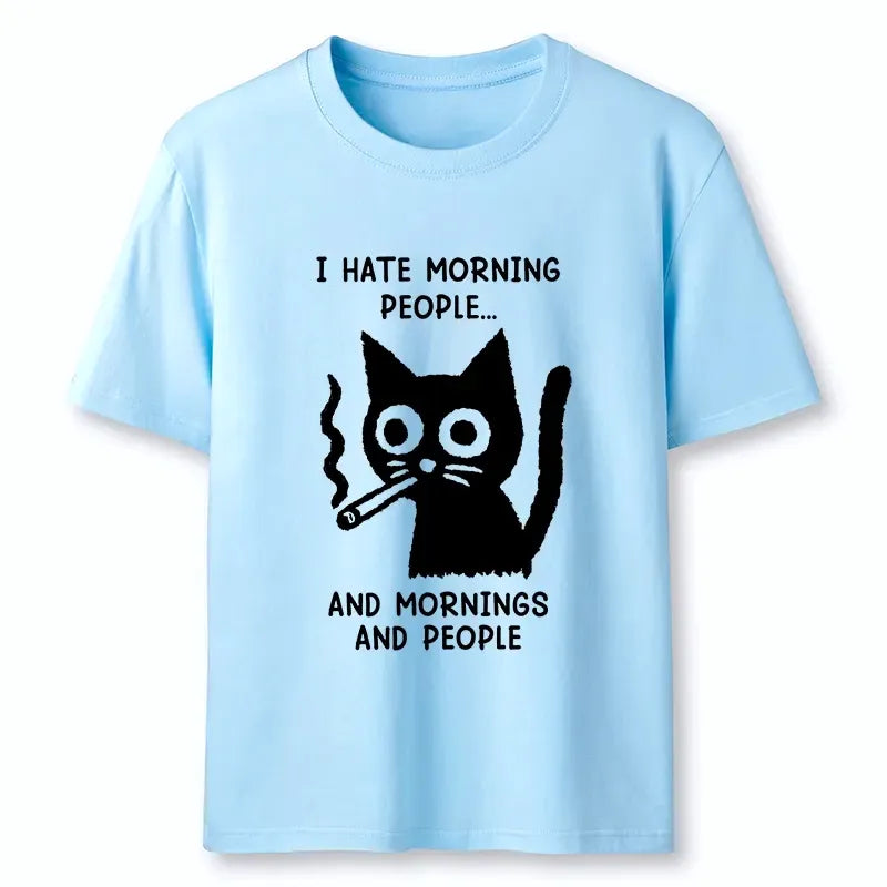 Kyoto Cat T-Shirt for Daily Wear