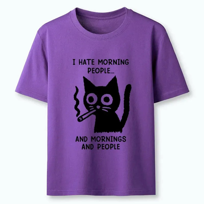 Kyoto Cat T-Shirt for Daily Wear