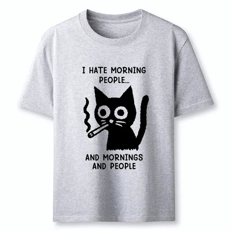Vintage Japanese Cat Tee for Gift Idea
