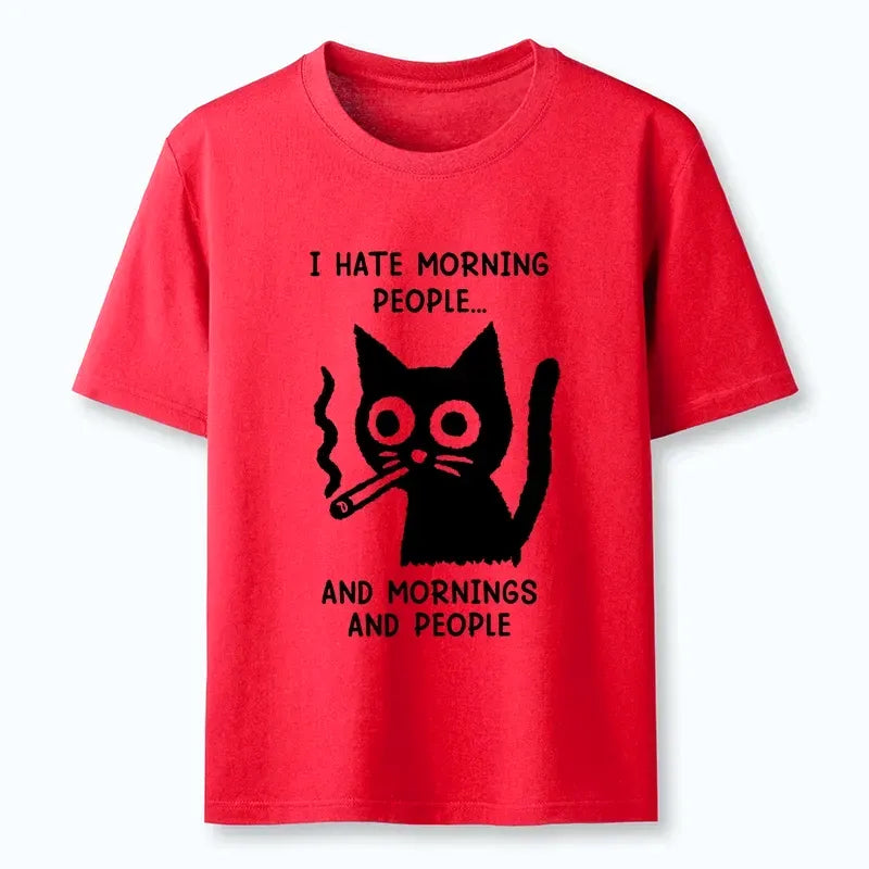 Kyoto-Lion Morning Black Cat Classic T-Shirt