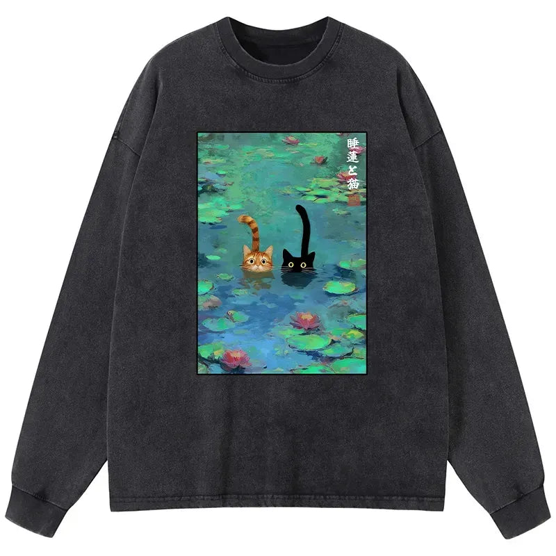 Kyoto Lion Cat T-Shirt Gift Idea