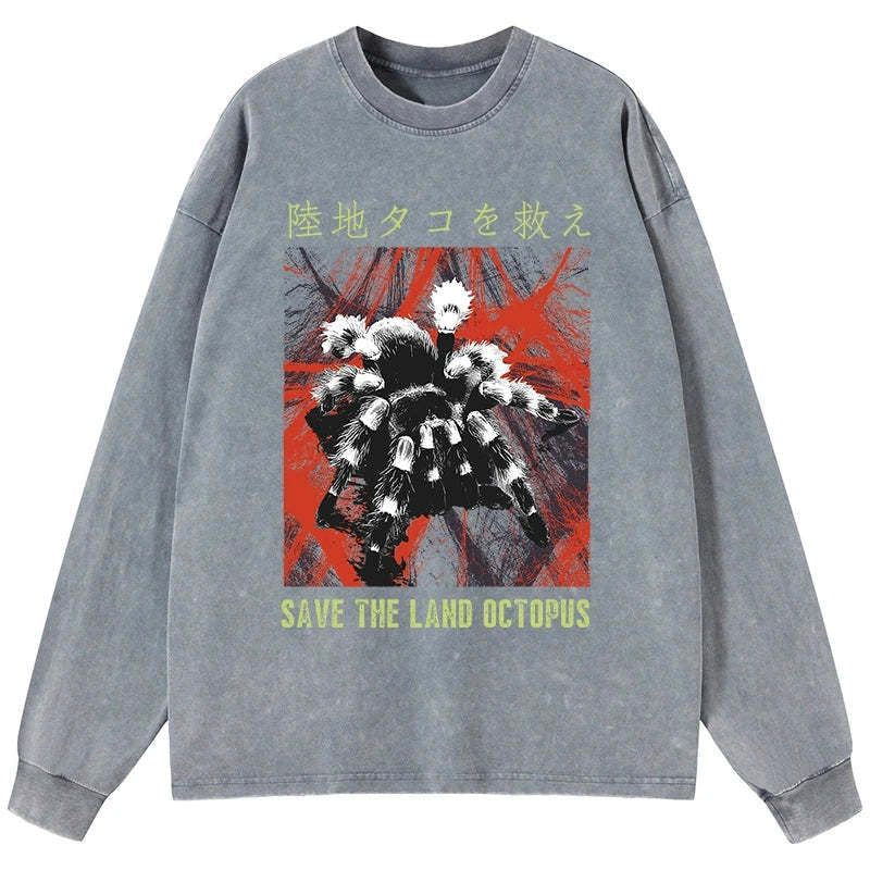 Scary Spiders Long Sleeve T-Shirt on Sale